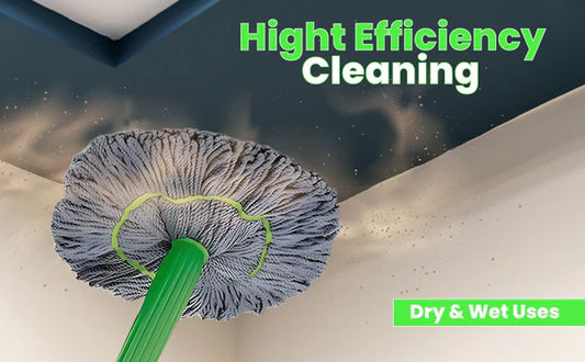 Bamboo Water Rotating Mop 2 in 1