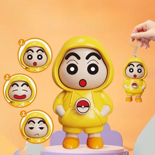 Shinchan Face Chaning Keychain